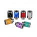 ACRYLIC & STAINLESS STEEL DUAL HOLE ADJUSTABLE AIR FLOW WIDE BORE DRIP TIPS